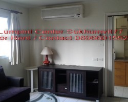 Lumpini Center Sukhumvit 77 เฟอร์ครบ (2นอน2น้ำ) 53ตรม. 15000/เดือน