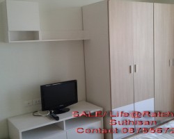 Sale ขาย Life@Rachada Suthisan 2bed 2bath 5.5 ล้าน เฟอร์ครบ