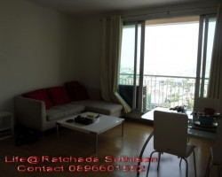 เช่า Life@Ratchada Suthisan (2bed) 23000 THB fullyfurnished