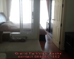 ให้เช่า แกรนด์พาร์ควิว อโศก 35ตรม 18000 ต่อเดือน Grand Parkview for rent 1bedroom with bathtub