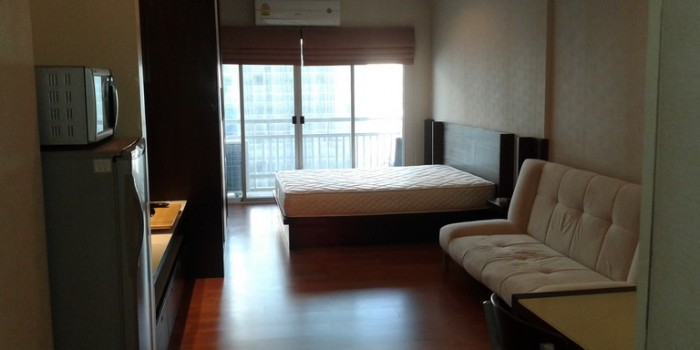 ให้เช่า Studio แกรนด์พาร์ควิว อโศก/Grand Parkview 13500 บาทต่อเดือน MRTเพชรบุรี – RR32951C