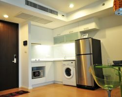 (210) ขาย​ และหรือให้เช่า​ คอนโดThe Alcove Thonglo soi10 1BED 1BATH 11th Fl., คอนโดขาย​ 44ตรม. ดิอัลโคฟ ทองหล่อซอย10 ทะลุถนนเอกมัย แต่งสวย เฟอร์ครบ