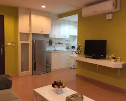 (21A)The​ Address​ ​Sukhumvit42 for Rent 1Bedroom 45sq.m. 25k BTS Ekamai ดิแอดเดรส สุขุมวิท42 ให้เช่า มีเฟอร์นิเจอร์ครบ 45ตรม 1ห้องนอน ใกล้เกตเวย์ เอกมัย