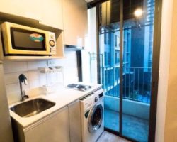 (223)ให้เช่าห้อง สตูดิโอ 22ตรม คอนโดIdeo Mobi Onnut – ไอดีโอโมบิ อ่อนนุช 13,000บ/เดือน เฟอร์ครบ แต่งโมเดิร์น