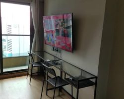 GDN249 คอนโด ลุมพินี สวีท เพชรบุรี-มักกะสัน 1สตูดิโอ 1ห้องน้ำ ห้อง 27 ตร.ม ค่าเช่าเพียง 15,000 บาท+ที่จอดรถ 1คัน