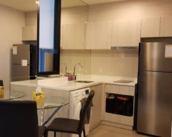 (242) คอนโดเช่า ไลฟ์ อโศก Life Asoke พื้นที่ 35 SQM 1ห้องนอน 1ห้องน้ำ ชั้นXX 23000/เดือน เฟอร์ครบ พร้อมเช่าเข้าอยู่