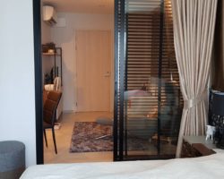 (242) คอนโดเช่า ไลฟ์ อโศก Life Asoke พื้นที่ 35 SQM 1ห้องนอน 1ห้องน้ำ ชั้นXX 23000/เดือน เฟอร์ครบ พร้อมเช่าเข้าอยู่