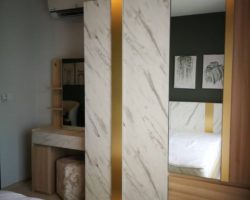 (238) ปล่อยเช่า คอนโด ไลฟ์ อโศก Life Asoke ชั้น34 29.72 ตร.ม 1นอน1น้ำ 19000/เดือน แต่งครบพร้อมอยู่