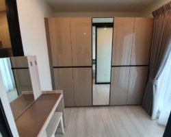 (241) For Rent/เช่า คอนโด ไลฟ์ อโศก Life Asoke Condo ไซค์ห้อง 36 SQM ชั้น15 1ห้องนอน 22K/เดือน เฟอร์ครบ