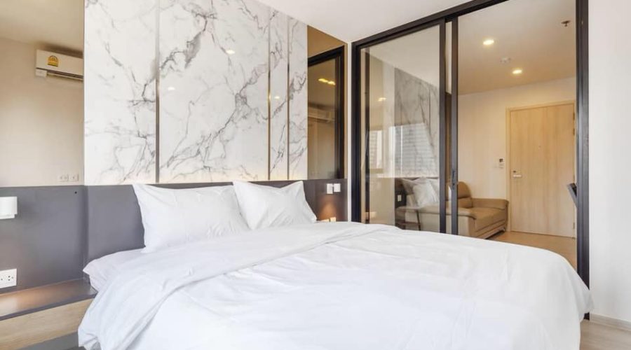 (239) ให้เช่า คอนโด คอนโด ไลฟ์ อโศก Life Asoke 35SQM 1นอน1น้ำ 27000/ด. ชั้น 23 **วิวตึกสิงห์ คอมเพล็ก