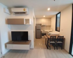 (241) For Rent/เช่า คอนโด ไลฟ์ อโศก Life Asoke Condo ไซค์ห้อง 36 SQM ชั้น15 1ห้องนอน 22K/เดือน เฟอร์ครบ