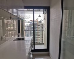 (238) ปล่อยเช่า คอนโด ไลฟ์ อโศก Life Asoke ชั้น34 29.72 ตร.ม 1นอน1น้ำ 19000/เดือน แต่งครบพร้อมอยู่