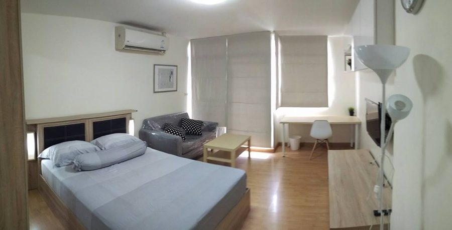 GDN254 The Link สุขุมวิท 50 เดอะ ลิงค์ เช่า Studio 31.5 ตร.ม. 12000บาท แต่งห้องใหม่ btsอ่อนนุช