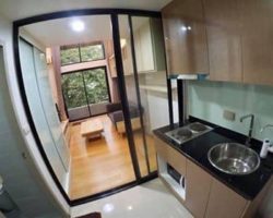 GDN261 คอนโด LLoft Ratchada 19 (แอล ลอฟท์ รัชดา 19) แบบ Duplex มี 2 ชั้น For rent ปล่อยเช่า ฿18,000 MRTรัชดา 200 เมตร