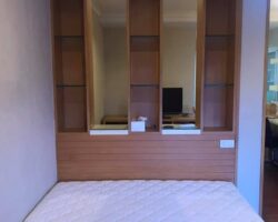 GPV288 ให้เช่า แกรนด์พาร์ควิว อโศก ช้น27- 45ตรม ครัวใหญ่ 1ห้องนอน,1ห้องครัว,1ระเบียง เฟอร์ครบ ห้องสวย