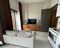 ให้เช่า คอนโด The Line Sukhumvit 101–พื้นที่​ 32​ ตรม.1ห้องนอน ชั้น17 (เดอะไลน์​ สุขุมวิท​ 101) ห้องสวยสุดโมเดิน 15K เฟอร์ครบ