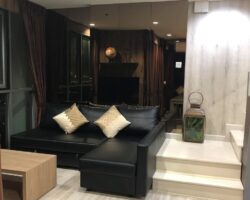 ให้เช่าหรือขาย​ Ideo​ Mobi​ Sukhumvit81​ (BTS​ Onnut​ Stations) Duplex สองชั้น ขนาด​ 61ตรม. 2ห้องนอน​ 2ห้องน้ำ 30,000บ. ห้องสวยมาก