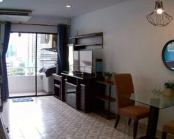 ให้เช่า คอนโด สราญใจแมนชั่น สุขุมวิท6 ราคาลด เช่าเพียง !! 12000 ต่อเดือน 33ตรม. Studio (BTSนานา)