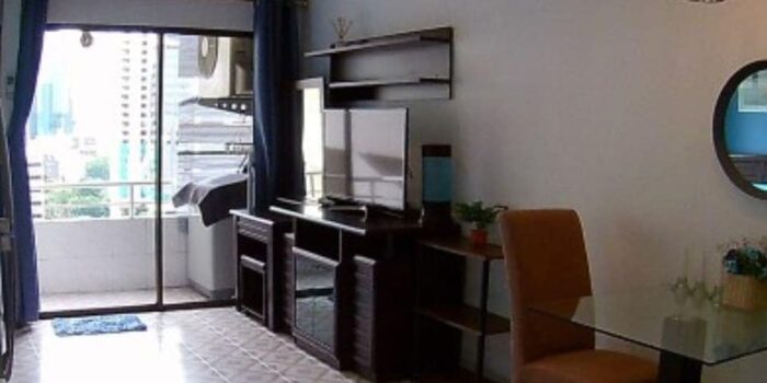 ให้เช่า คอนโด สราญใจแมนชั่น สุขุมวิท6 ราคาลด เช่าเพียง !! 12000 ต่อเดือน 33ตรม. Studio (BTSนานา)