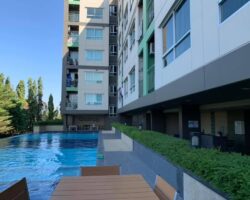 ขาย 1.55 ลบ. (ชั้น7, 27ตรม. ตึกB) สุดคุ้ม!! คอนโด ลุมพินี วิลล์ สุขุมวิท 76 – BTSแบริ่ง JJ9827G