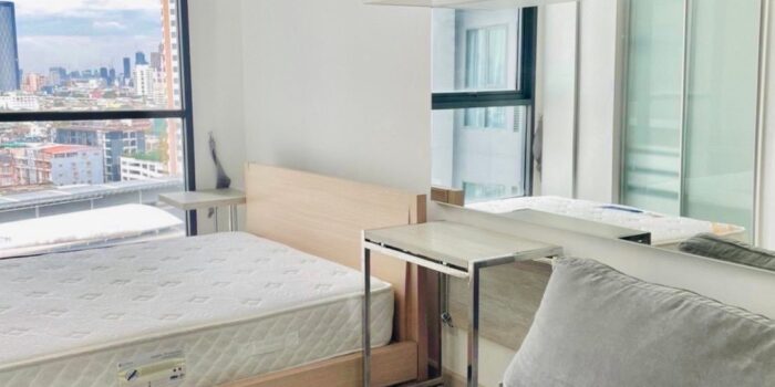 เช่า 11,000฿ (Ideo Mobi Sathorn) ไอดีโอ โมบิ สาทร 1BED เฟอร์ครบ ชั้น12 – BTSกรุงธนบุรี UT5632188