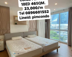 ให้เช่า บ้านสิริสีลม Baansiri Silom ​1ห้องนอน 46ตรม. ห้องสวย ใกล้ รร.กรุงเทพคริสเตียน รหัส UR9878SM