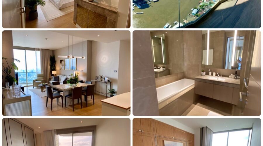 MAGNOLIA WATERFRONT RESIDENCES 3Bedrooms 145 Sqm. 180,000 baht – SUPER LUXURY – AGENT 998UR