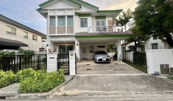 House For rent 4นอน3น้ำ ราคา 50,000 ต่อเดือน รายปี AT ให้เช่า หมู่บ้านมัณฑนา อ่อนนุช – วงแหวน2  Manthana Onnut – Wongwaen 2 by Urarealestate Ref NO.SH256U-43