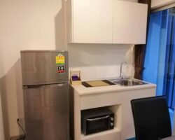 คอนโด ชีวาทัย เพชรเกษม 27  ตรงข้าม ม.สยาม เช่า เพียง 9,000 บ. ขั้นต่ำ 1ปี ห้องกระจกกั้นครัว (Studio) +AGENT WR41U302