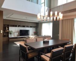 The Crest Sukhumvit24. Duplex 3BEDs 200,000 baht rent/เช่า พร้อมพงษ์ สุขุมวิท24 (LXQ19253U279)